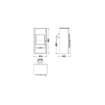 Holzofen Altea 5,9 kW – Kompakt, effizient und elegant – Bild 3