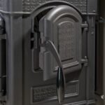 Houtkachel Isotta Forno EVO – 11 kW – Anthrazit Schwarz – Bild 4