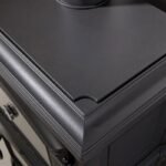 Houtkachel Isotta Forno EVO – 11 kW – Anthrazit Schwarz – Bild 6