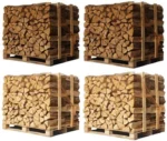 Kaminholz-Mix – 4 Paletten à 33-cm Scheite (6 Ster / 4,8 m³)