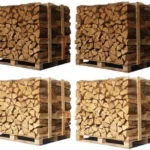 Kaminholz-Mix – 4 Paletten à 33-cm Scheite (6 Ster / 4,8 m³)