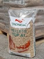 BIOMAC Holzpellets A1 – Palette (65 × 15 kg) – Bild 4